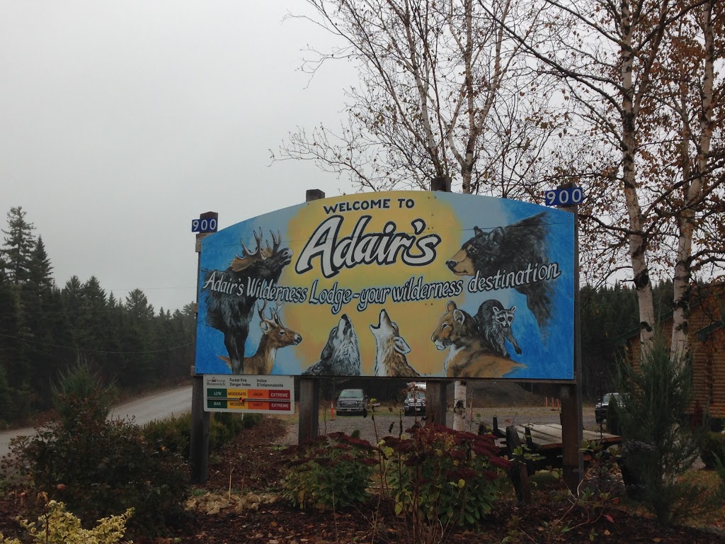 Adairs Wilderness Lodge | 900 Creek Rd, Shepody, NB E4E 5R9, Canada | Phone: (506) 432-6687