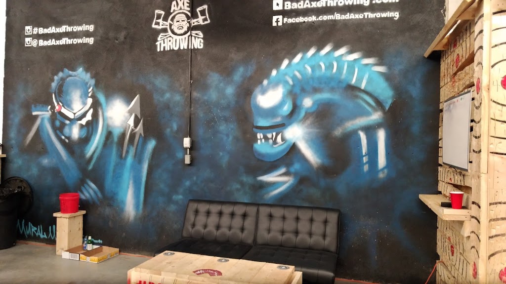 Bad Axe Throwing Ottawa | 1580 Liverpool Ct #8, Ottawa, ON K1B 4L2, Canada | Phone: (844) 818-0999
