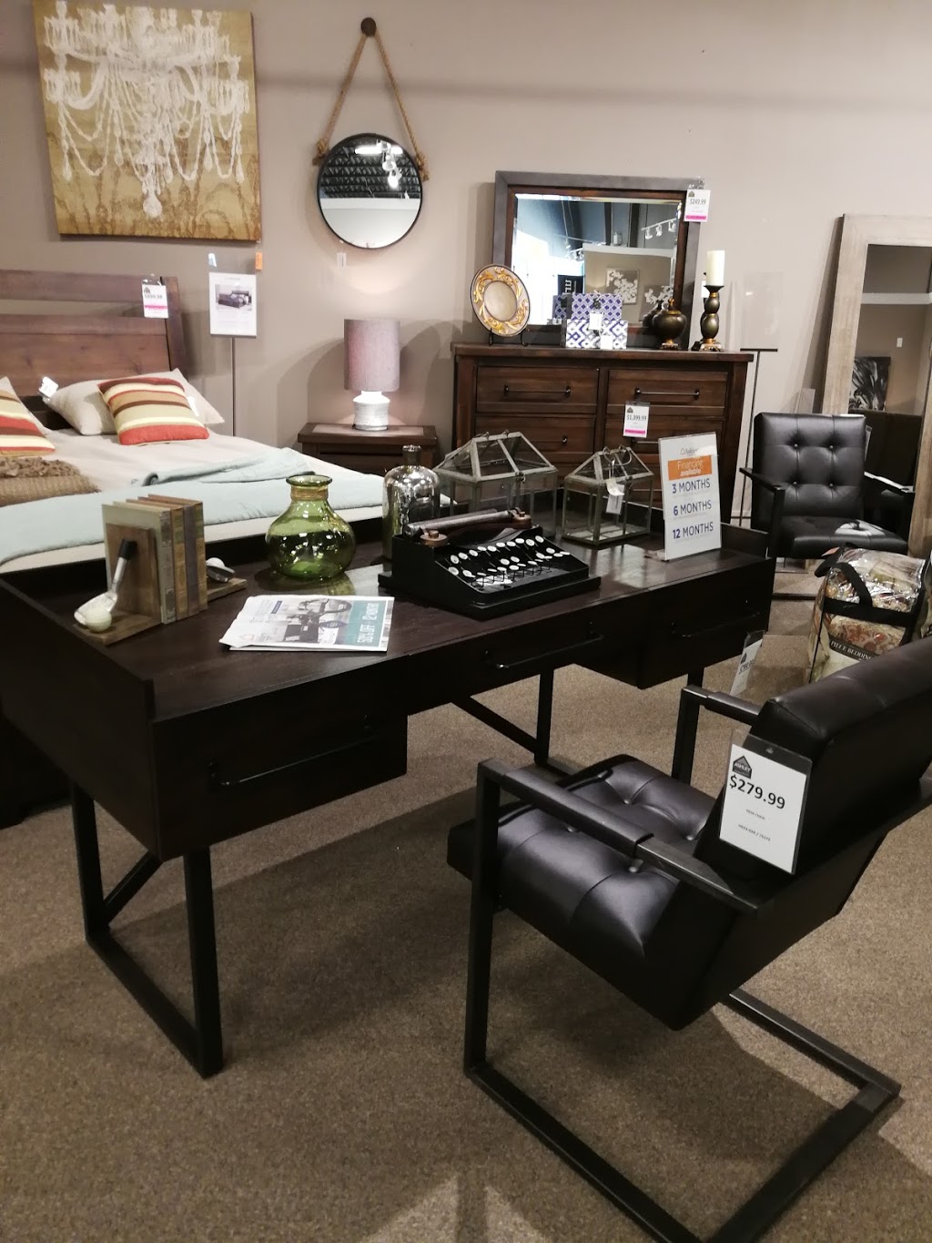 Ashley HomeStore | 79 Wyse St Suite 250, Moncton, NB E1G 0Z5, Canada | Phone: (506) 961-7700