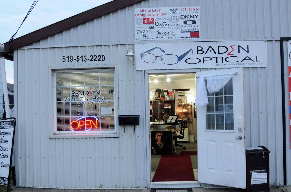 Baden Optical | 125-B Snyders Rd E, Baden, ON N3A 2V4, Canada | Phone: (519) 513-2220
