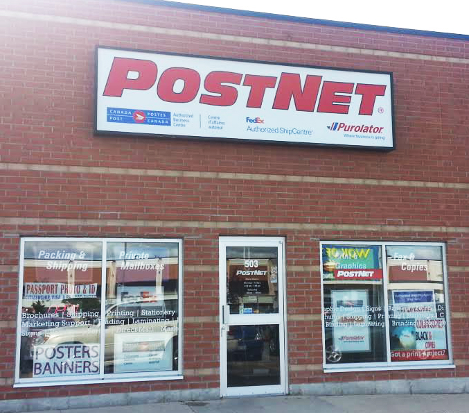 PostNet | 7700 Hurontario St #503, Brampton, ON L6Y 4M3, Canada | Phone: (905) 459-0008