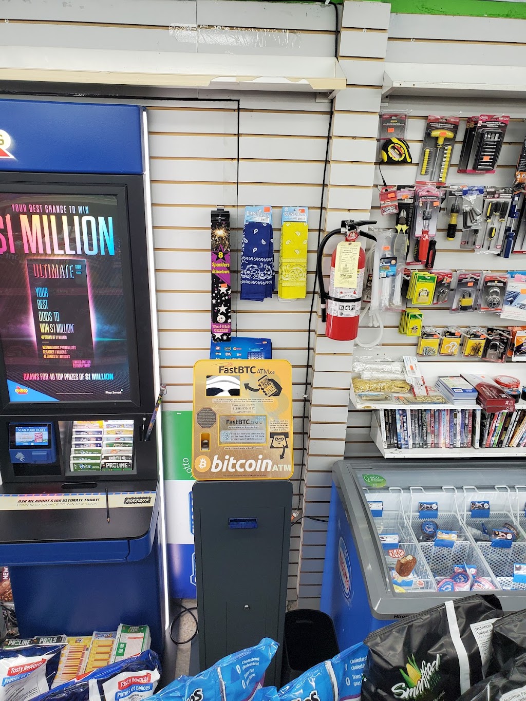 FastBTC Bitcoin ATM - Big Bee Food Mart | 5056 Montrose Rd, Niagara Falls, ON L2H 1K5, Canada | Phone: (888) 832-1282