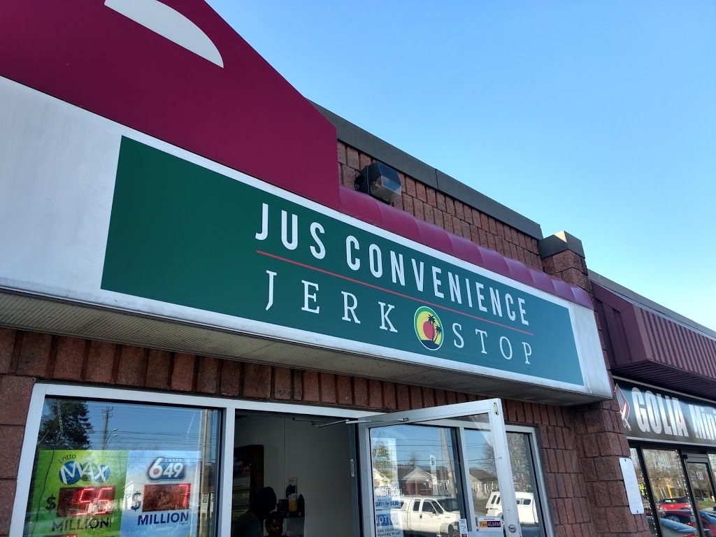 Jus Convenience Jerk Stop | 1910 Dundas St E Unit#118, Whitby, ON L1N 2L6, Canada | Phone: (905) 240-8785