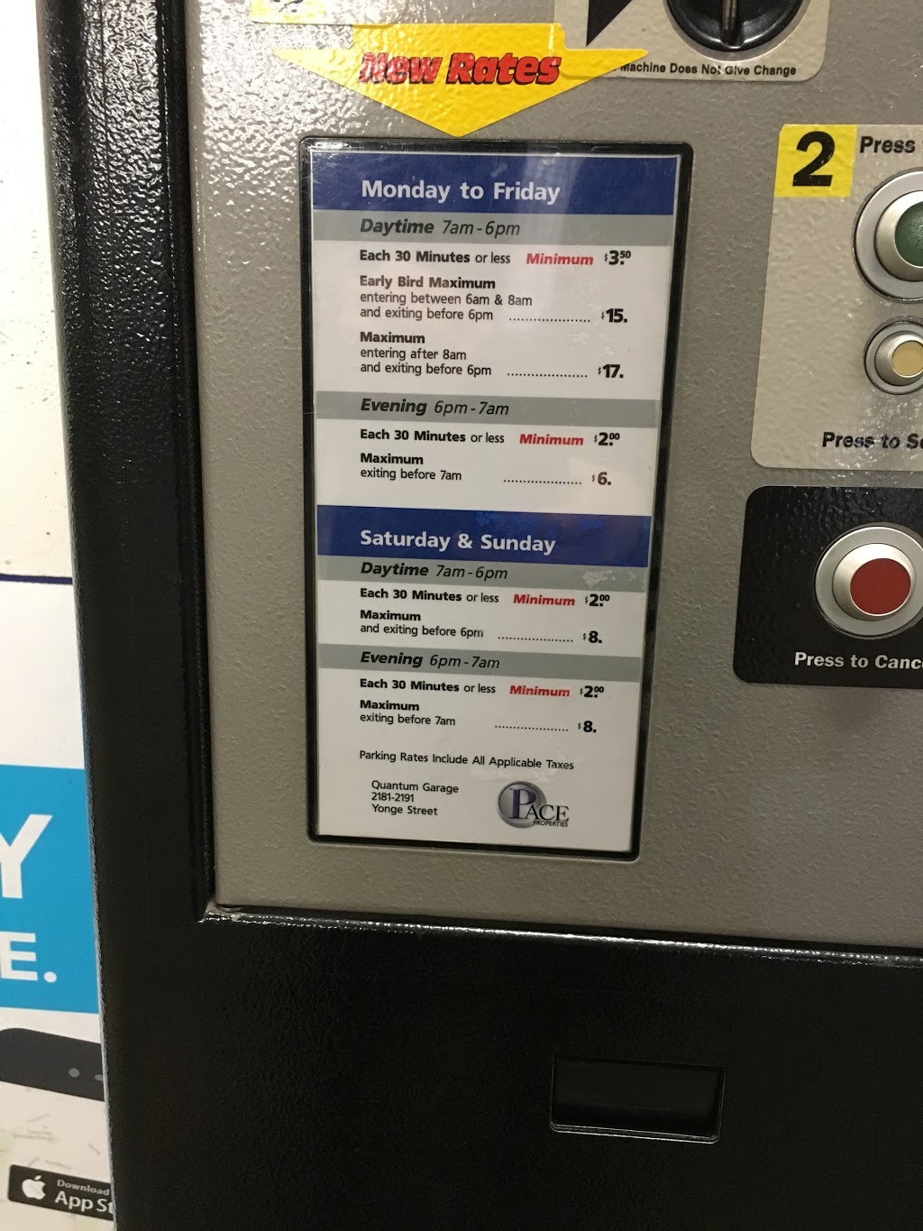 ​Pace Parking Ltd | 920 Yonge St, Toronto, ON M4W 3C7, Canada | Phone: (416) 482-2203