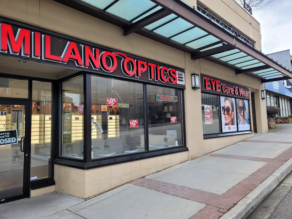Milano Optics | 306 6th St #104, New Westminster, BC V3L 0C9, Canada | Phone: (604) 553-3818