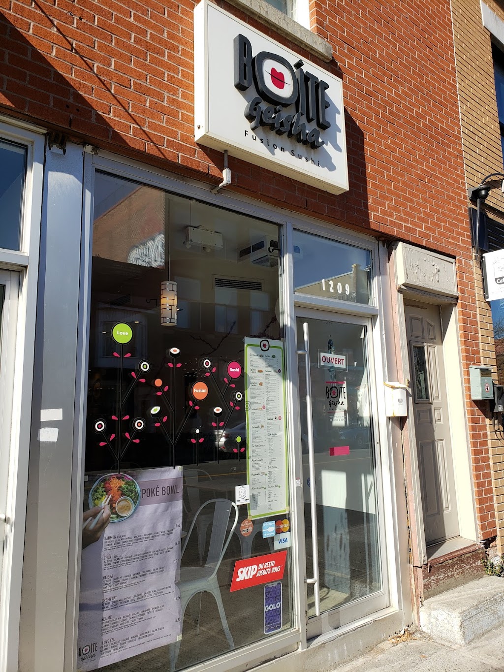 Boite Geisha Fusion Sushi | 1209 Avenue du Mont-Royal E, Montréal, QC H2J 1Y2, Canada | Phone: (514) 903-8118