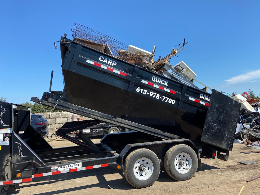 Carp quick bins | 1349 Corkery Rd, Carp, ON K0A 1L0, Canada | Phone: (613) 978-7700