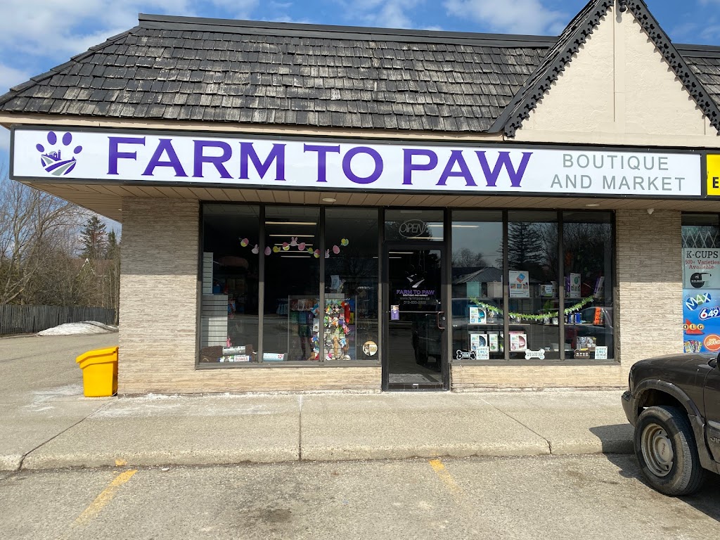 Farm To Paw Boutique and Market | 9 Main St, Erin, ON N0B 1T0, Canada | Phone: (519) 833-9899