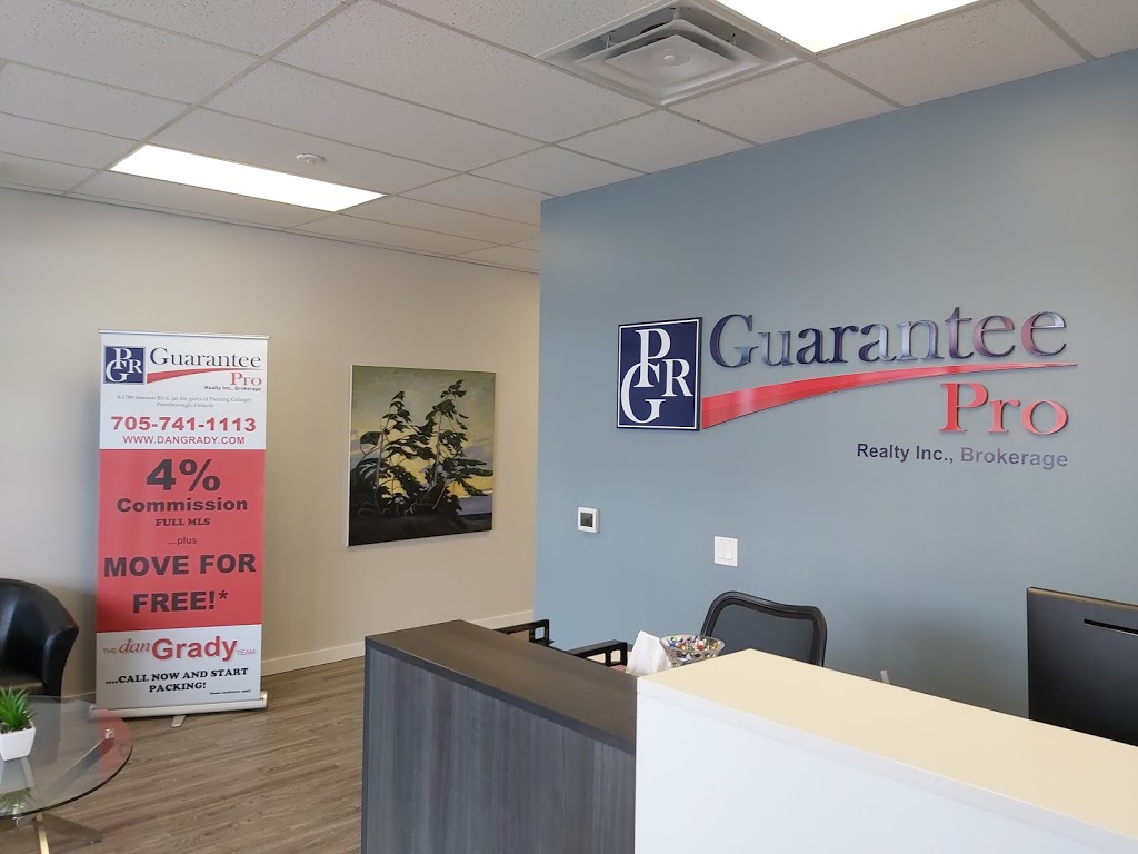Dan Grady, Guarantee Pro Realty Inc. Brokerage | 8-1789 Stenson Blvd, Peterborough, ON K9K 2H4, Canada | Phone: (705) 741-1113