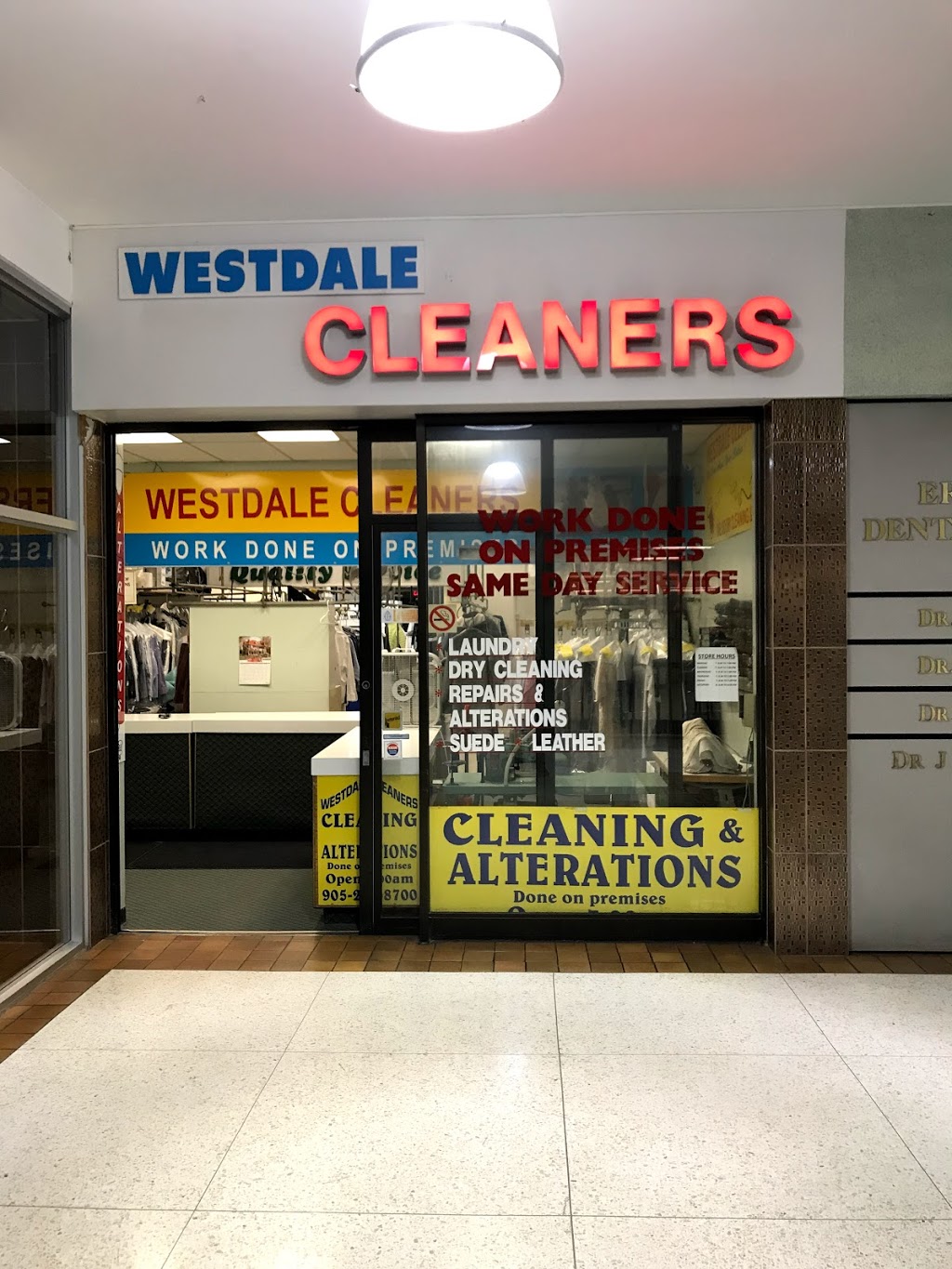 Westdale Cleaners | 1151 Dundas St W, Mississauga, ON L5C 1C6, Canada | Phone: (905) 276-8700