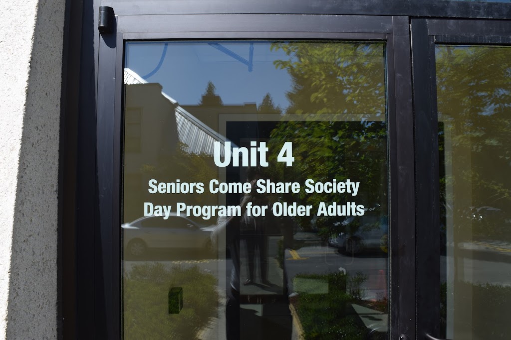 Seniors Come Share Society Guildford Day Program | 15355 102a Ave #4, Surrey, BC V3R 7K1, Canada | Phone: (778) 735-0955