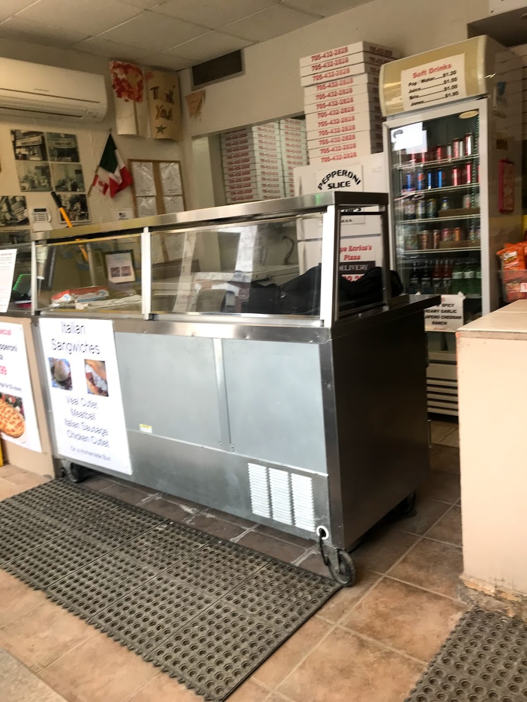 Papa Enricos Pizza | 9 Cameron St W, Cannington, ON L0E 1E0, Canada | Phone: (705) 432-2828