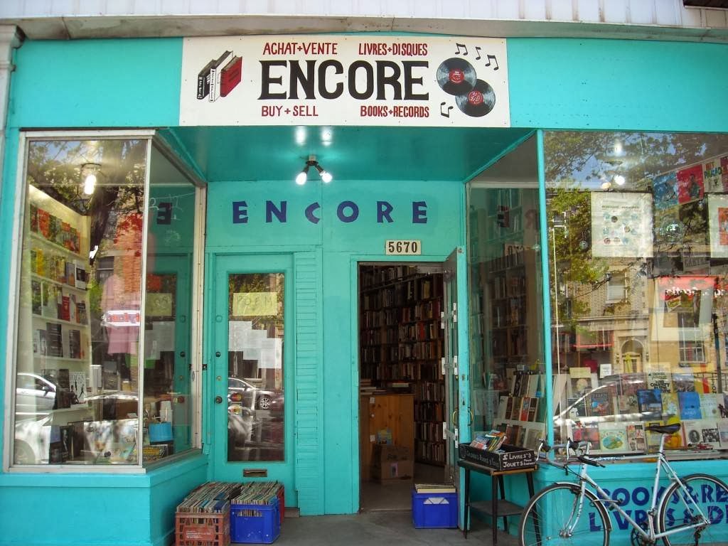 Encore Books & Records | 5670 Rue Sherbrooke Ouest, Montréal, QC H4A 1W7, Canada | Phone: (514) 482-5100