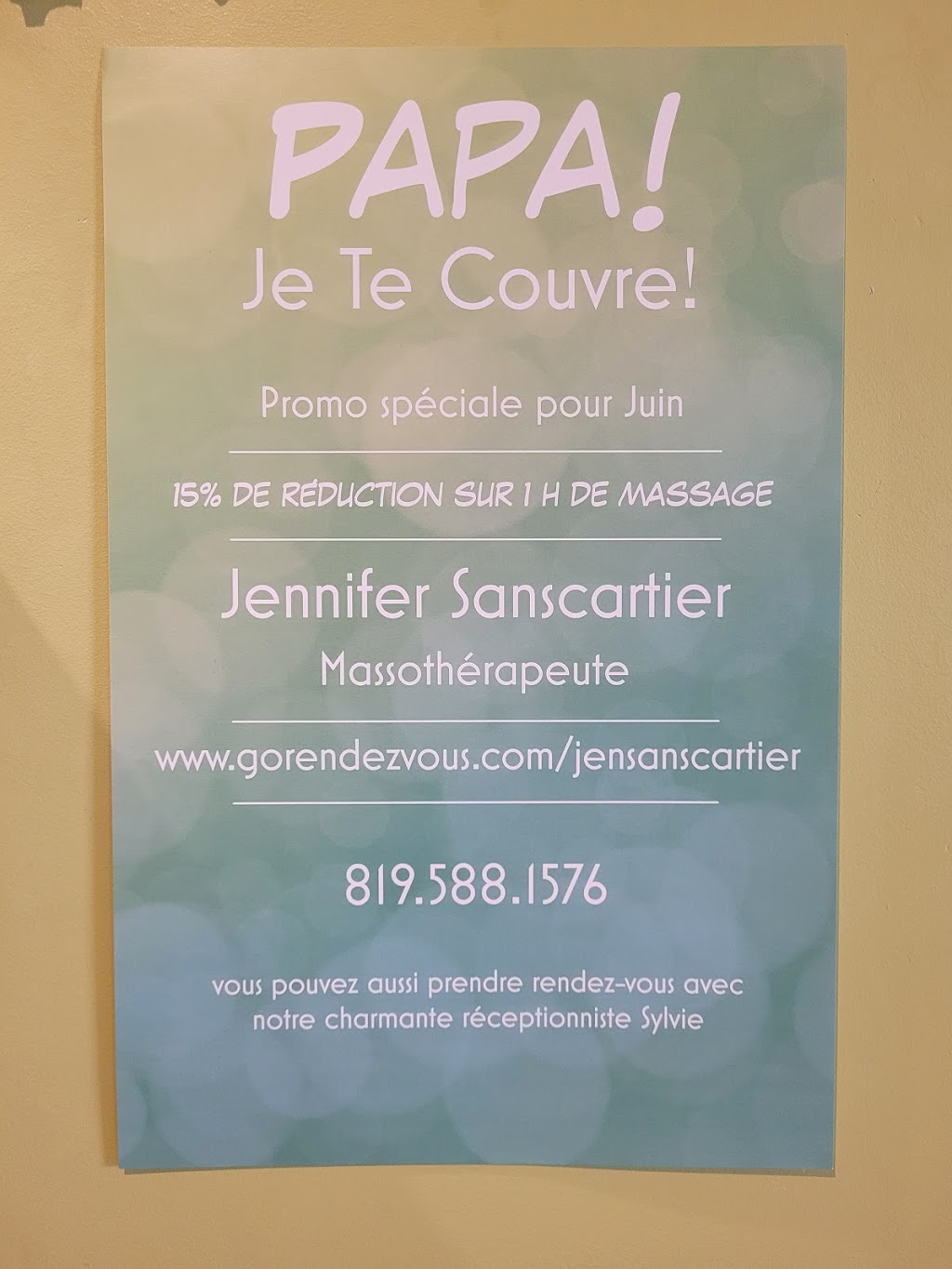 Jennifer Sanscartier Massothérapeute - Massage Therapist | 239 Rue Queen, Sherbrooke, QC J1M 1K5, Canada | Phone: (819) 588-1576