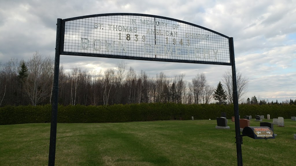 Bown Cemetary | Bury, QC J0B 1J0, Canada