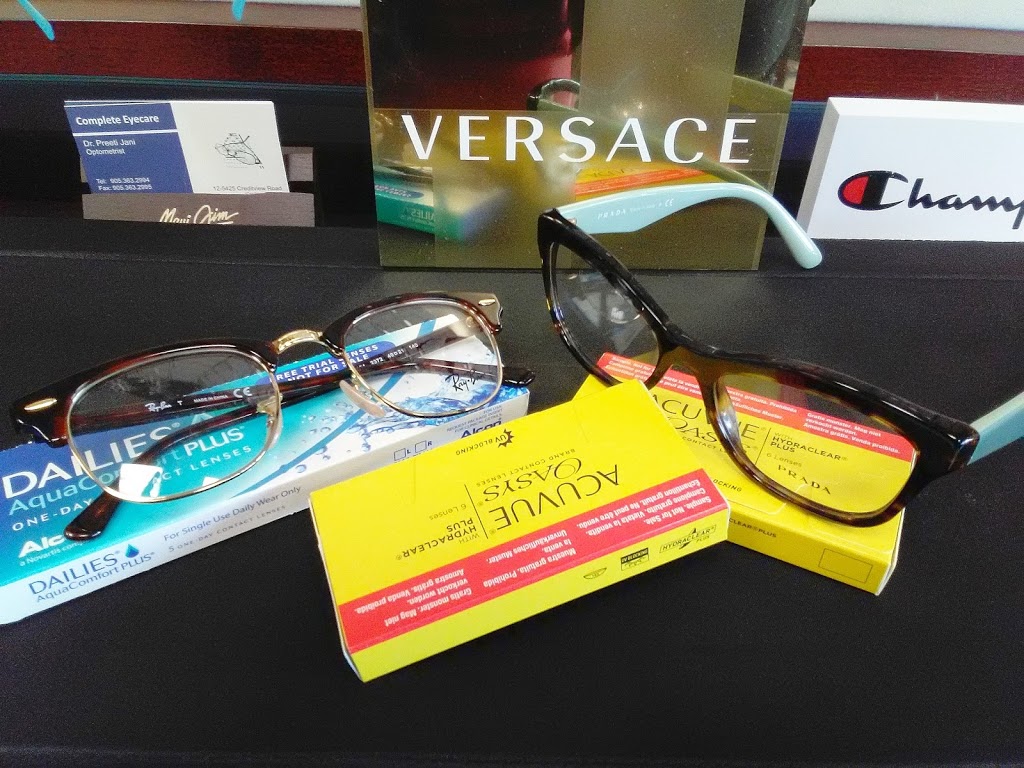 Complete Eyecare - Dr. Preeti Jani | 12-5425 Creditview Rd, Mississauga, ON L5V 2P3, Canada | Phone: (905) 363-2994