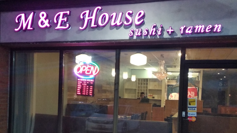 M&E House sushi+ramen | 1500 Sixth Line unit 6, Oakville, ON L6H 2P2, Canada | Phone: (905) 844-9209