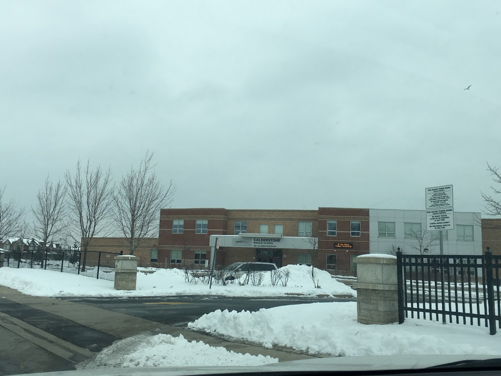 Calderstone Middle School | 160 Calderstone Rd, Brampton, ON L6P 2L7, Canada | Phone: (905) 913-1162