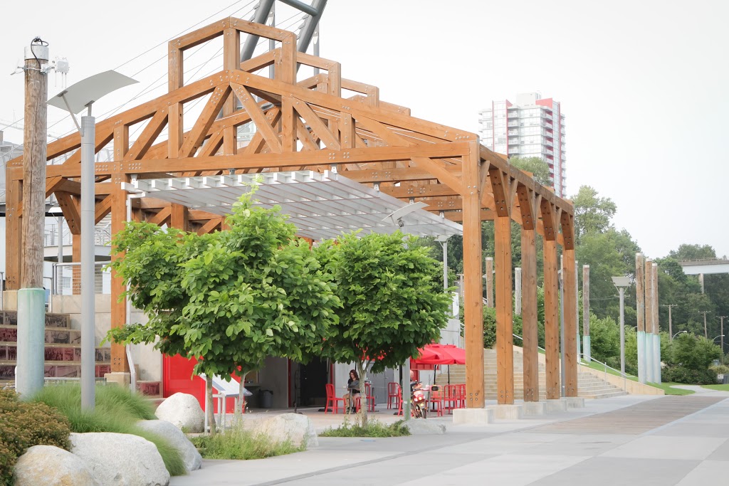 Eats at the Pier concession at Westminster Pier Park | Westminster Pier Park 49.203654, -122.904677, New Westminster, BC V3M 6Z6, Canada | Phone: (604) 527-4634