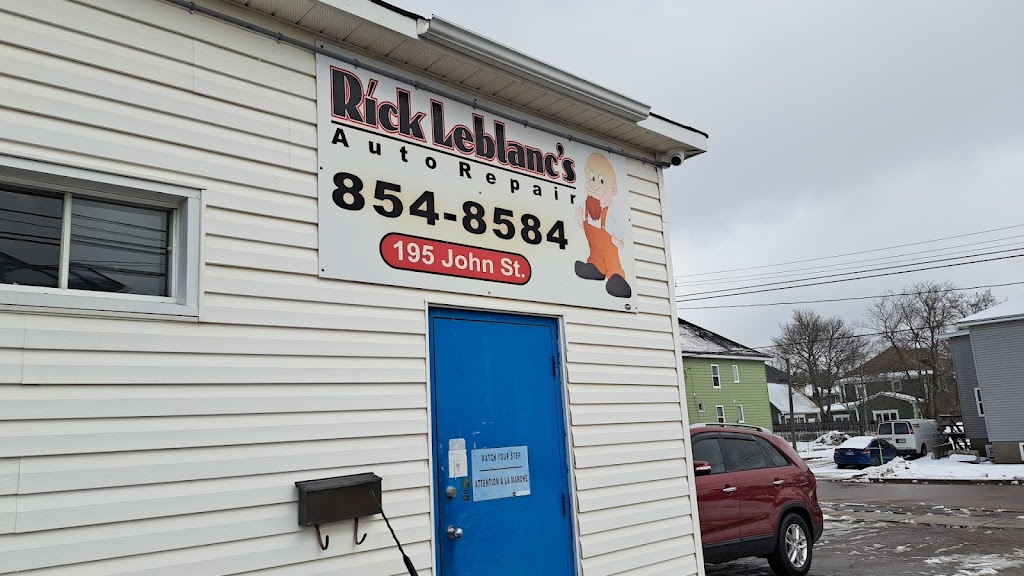 Rick LeBlancs Auto Repair | 195 John St, Moncton, NB E1C 2J1, Canada | Phone: (506) 854-8584