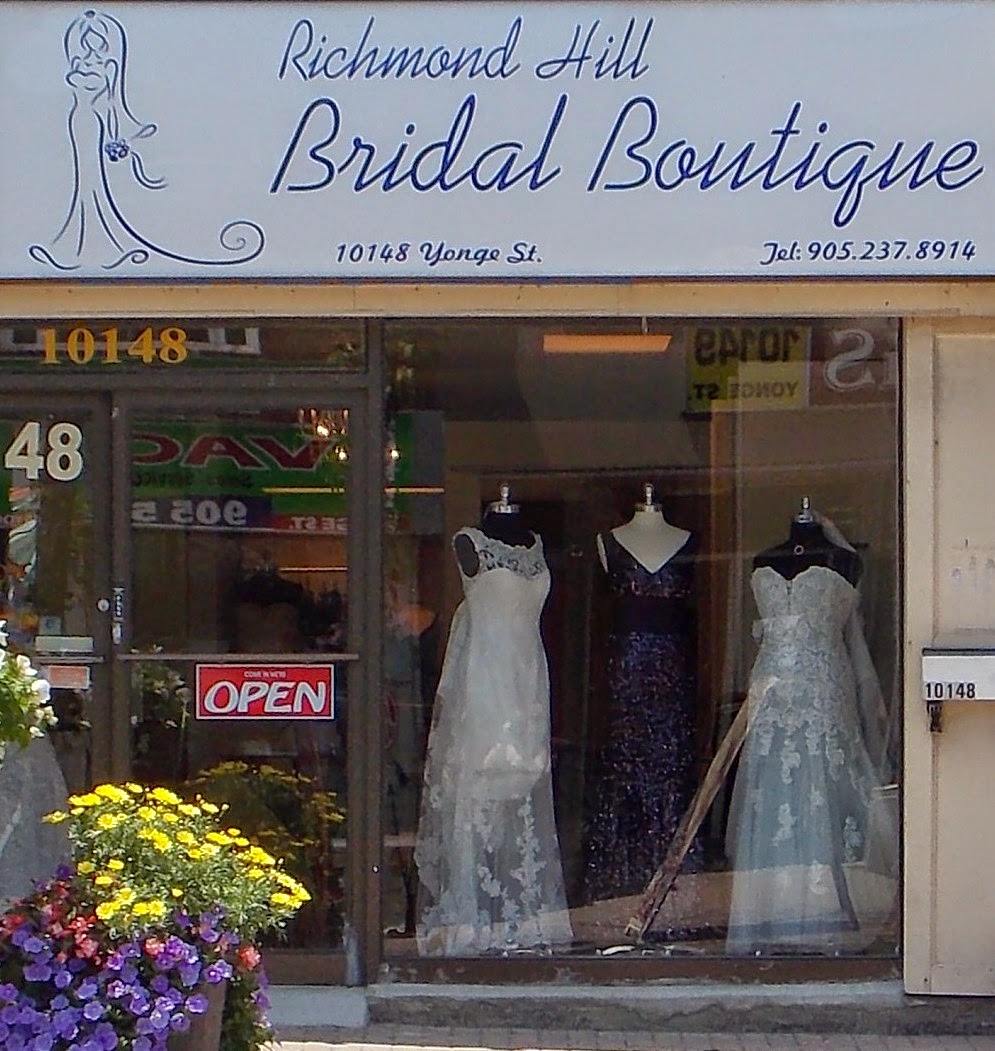 Richmond Hill Bridal Boutique | 2 Mary Gapper Crescent #2, Richmond Hill, ON L4C 0J4, Canada | Phone: (905) 237-8914