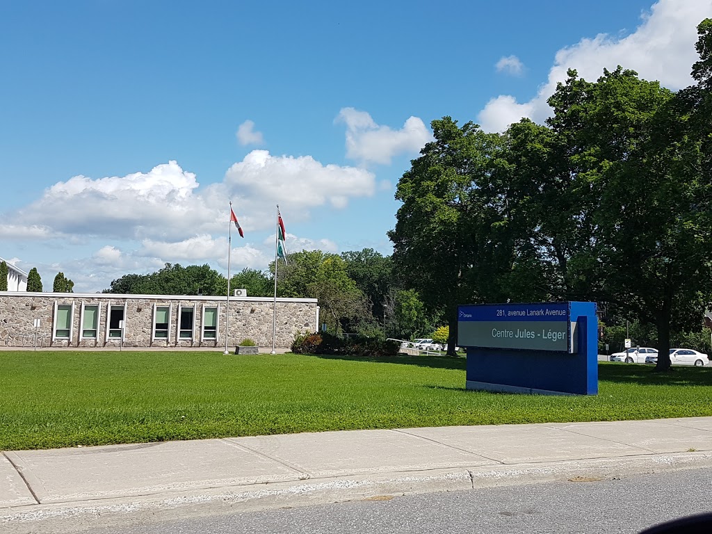Centre Jules-Léger | 281 Lanark Ave, Ottawa, ON K1Z 6R8, Canada | Phone: (613) 761-9300