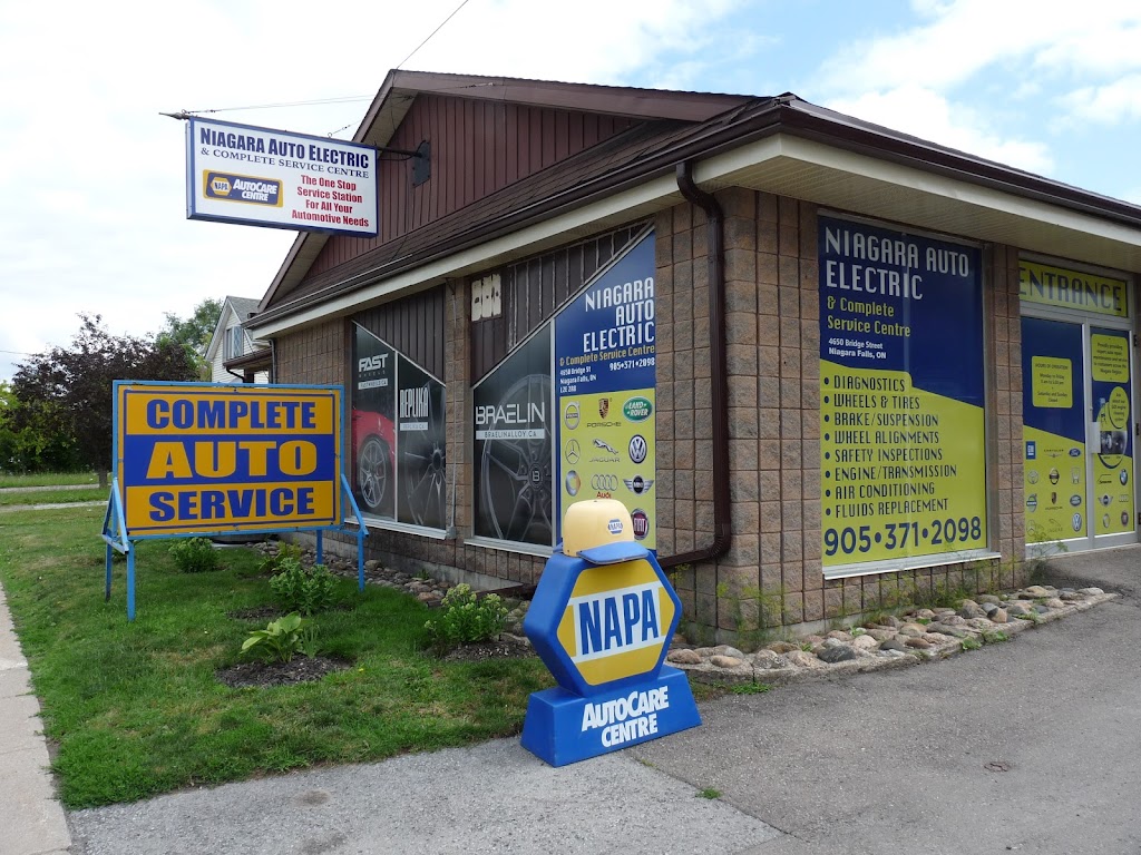 Niagara Auto Electric & Complete Service Centre | 4650 Bridge St, Niagara Falls, ON L2E 2R8, Canada | Phone: (905) 371-2098