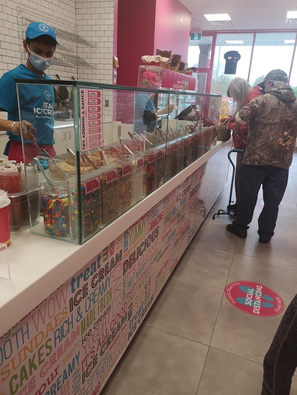 Marble Slab Creamery Chatham | 410 St Clair St, Chatham, ON N7L 3K4, Canada | Phone: (519) 397-0771