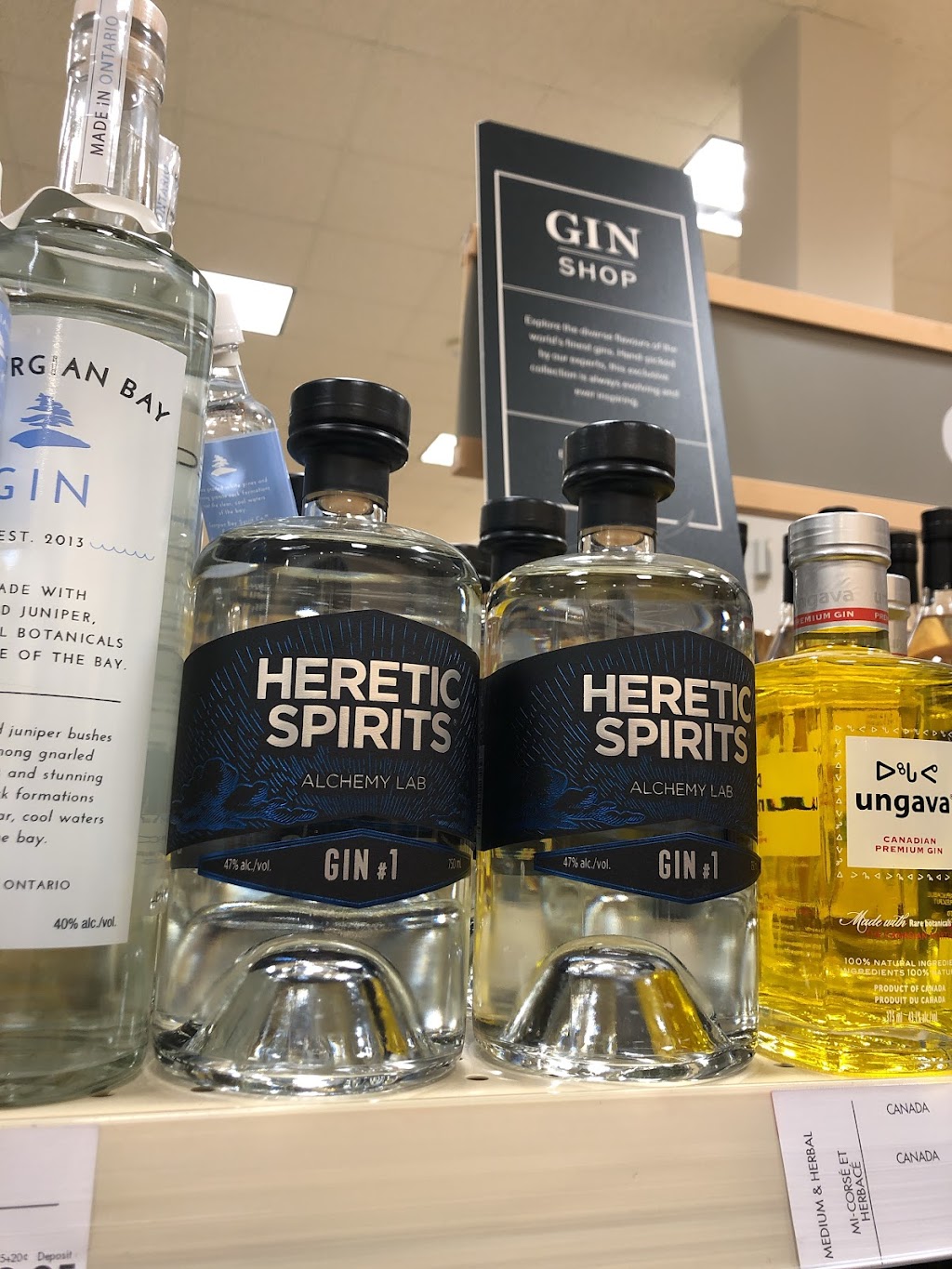 Heretic Spirits | 395 Raglan St Unit 1-A, Collingwood, ON L9Y 3Z1, Canada | Phone: (833) 437-3842