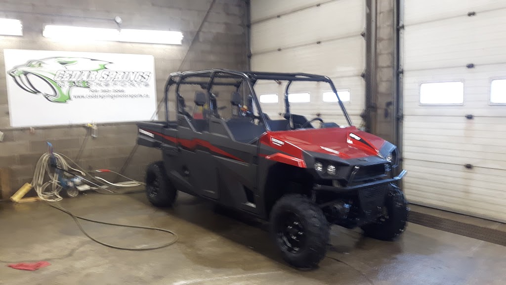 Cedar Springs Motorsports Ltd | 1183 ON-7, Oakwood, ON K0M 2M0, Canada | Phone: (705) 953-2066