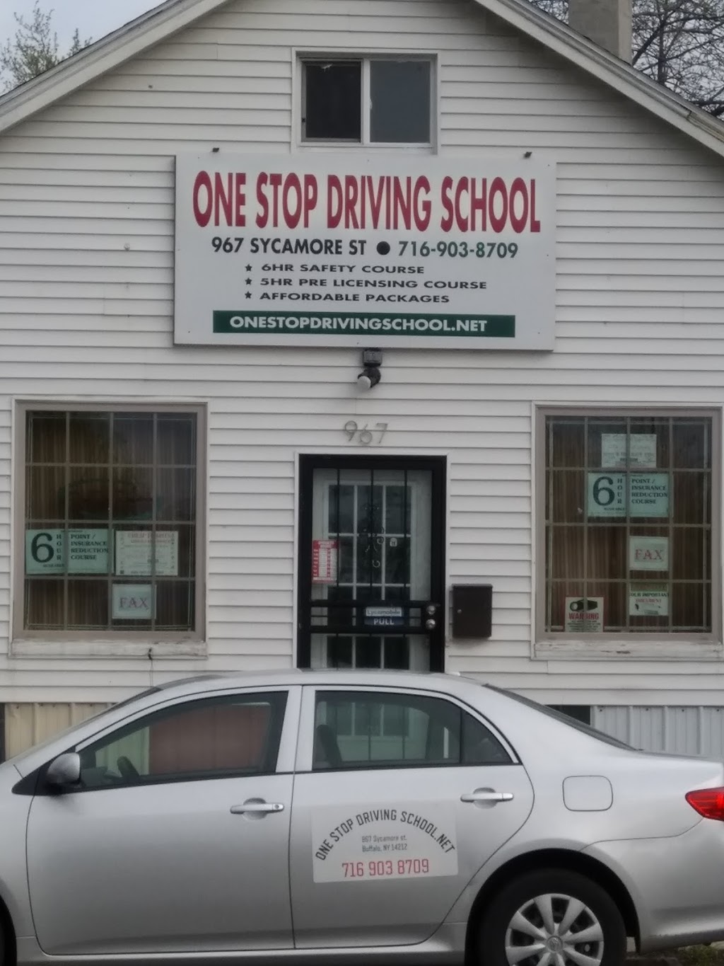 ONE STOP DRIVING SCHOOL | 967 Sycamore St, Buffalo, NY 14212, USA | Phone: (716) 903-8709