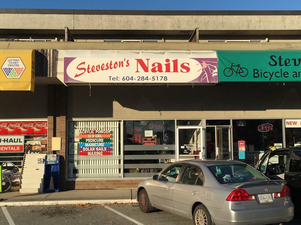 Stevestons Nails | 3891 Chatham St, Richmond, BC V7E 2Z6, Canada | Phone: (604) 284-5178