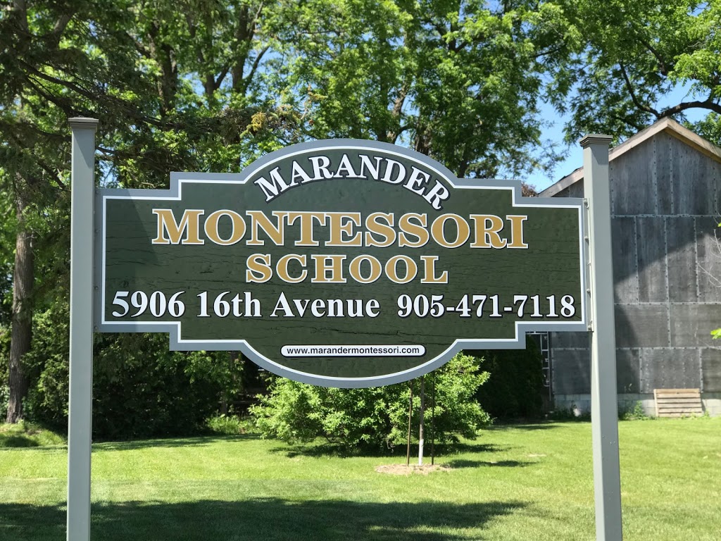 Marander Montessori School | 5906 16th Ave, Markham, ON L3P 3J3, Canada | Phone: (905) 471-7118