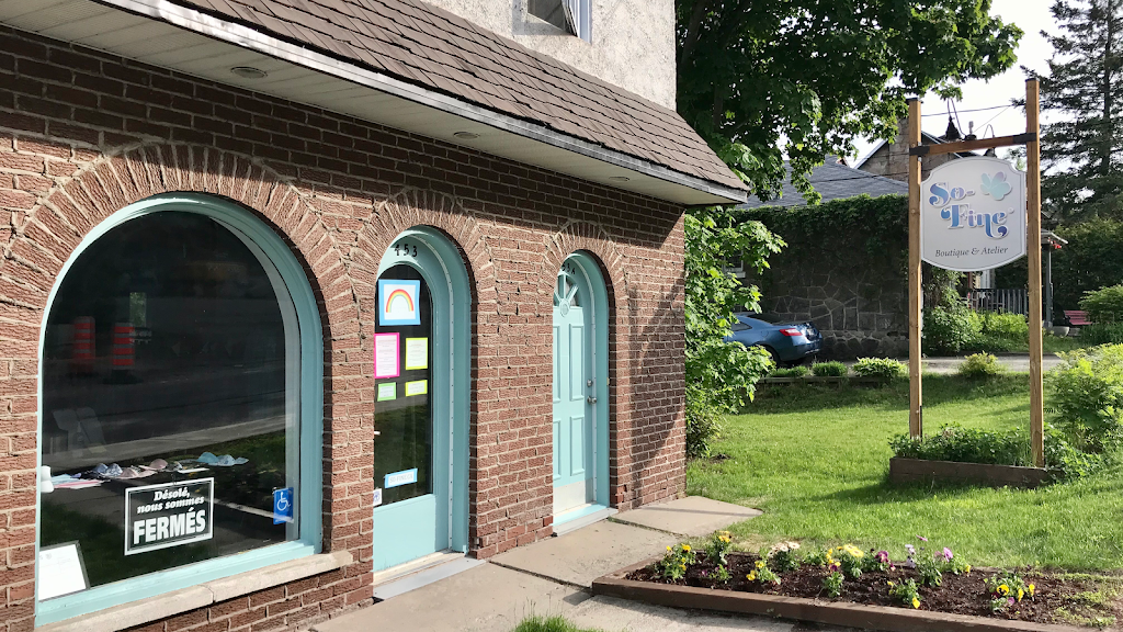 So-Fine® Boutique & Atelier | 453 Chemin Pierre Péladeau, Sainte-Adèle, QC J8B 1Z3, Canada | Phone: (450) 745-4447