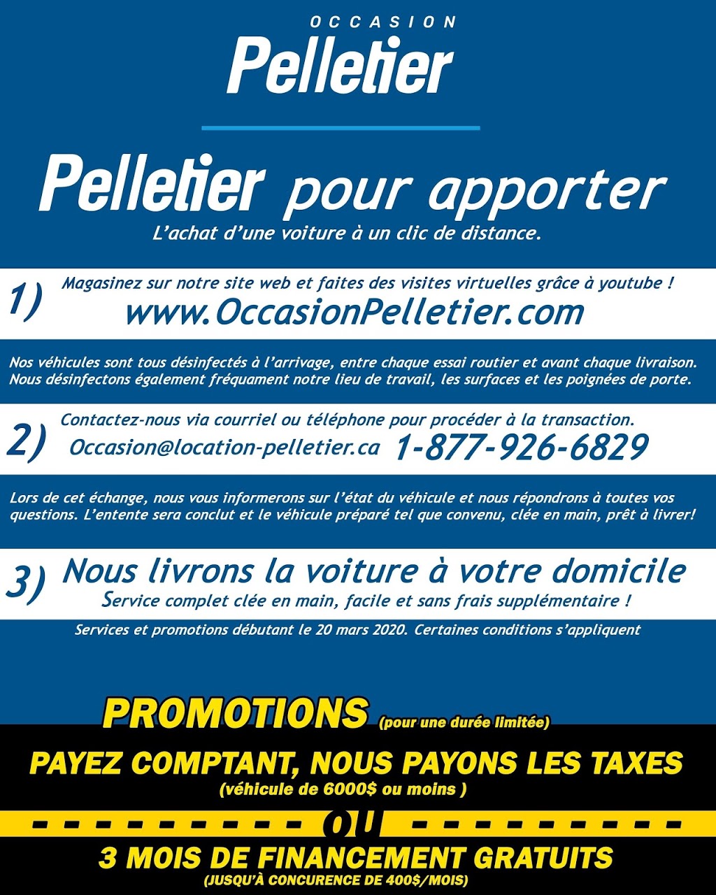 Occasion Pelletier | 1225 Boulevard Taschereau, La Prairie, QC J5R 1W9, Canada | Phone: (450) 659-4040