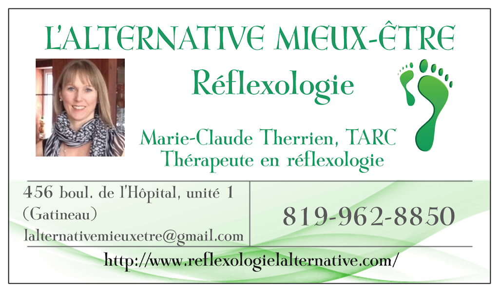 LAlternative Mieux-Etre: Réflexologie | Gatineau, QC J8Y 1M6, Canada | Phone: (819) 962-8850