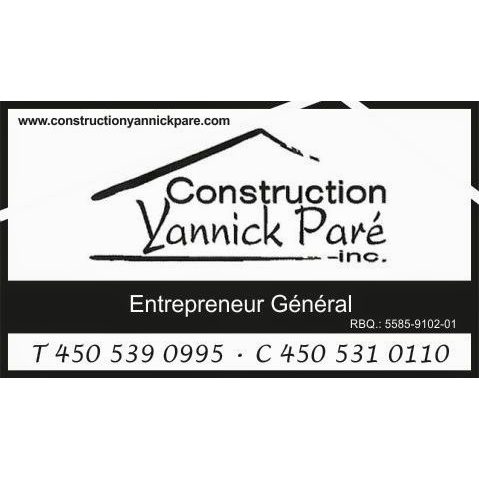Construction Yannick Pare | 167 Rue du Tournesol, Shefford, QC J2M 1L1, Canada | Phone: (450) 531-0110