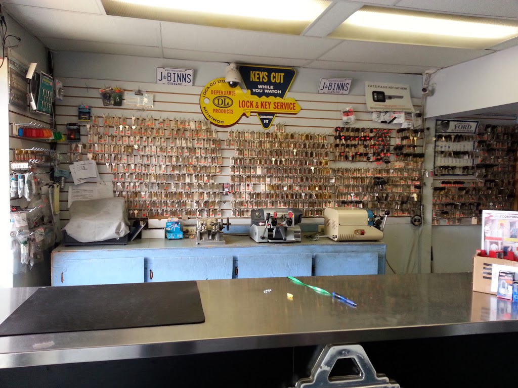 Binns Lock & Key Centre | 269 Cannon Street East: :By Appointment only and Drop off box:, Hamilton, ON L8L 2B4, Canada | Phone: (905) 529-9507