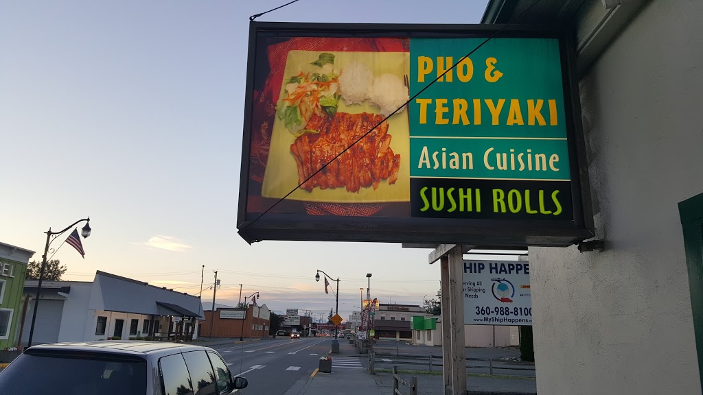 Pho & Teriyaki | 520 Cherry St, Sumas, WA 98295, USA | Phone: (360) 988-2588