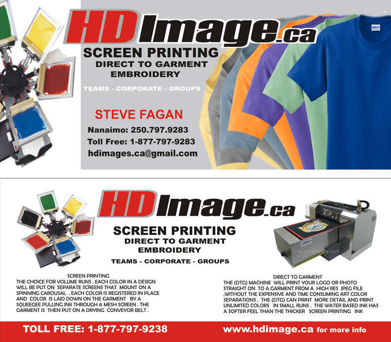4k ink & stitch | 2988 Hammond Bay Rd, Nanaimo, BC V9T 1E2, Canada | Phone: (250) 797-9283
