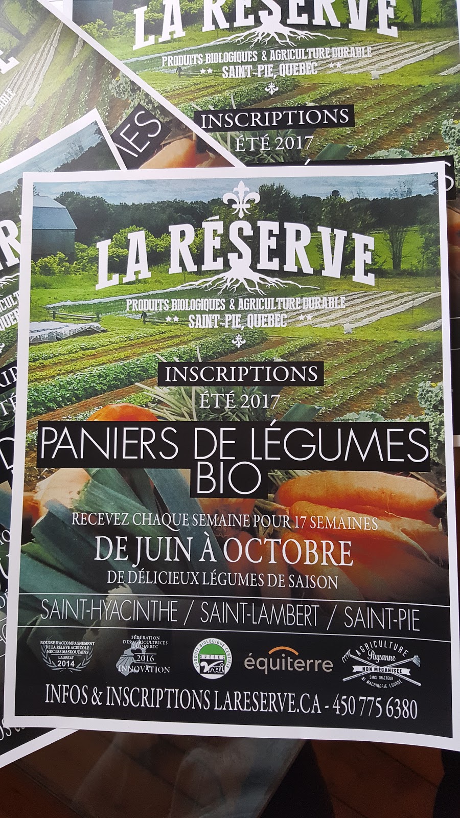 La Réserve | 1385 Rang Haut Rivière N, Saint-Pie, QC J0H 1W0, Canada | Phone: (450) 775-6380