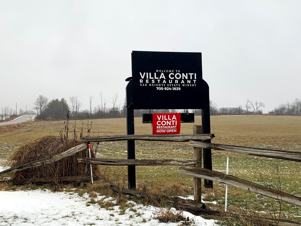 Villa Conti Oak Heights Winery | 337 Covert Hill Rd, Warkworth, ON K0K 3K0, Canada | Phone: (705) 924-1829