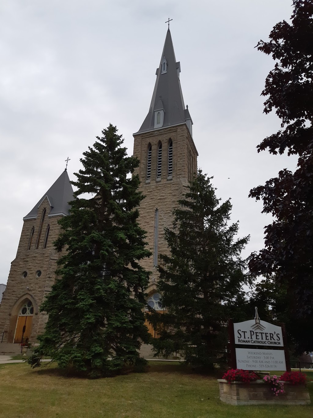 St. Peters Catholic Church | 156 North St, Goderich, ON N7A 2V3, Canada | Phone: (519) 524-8174