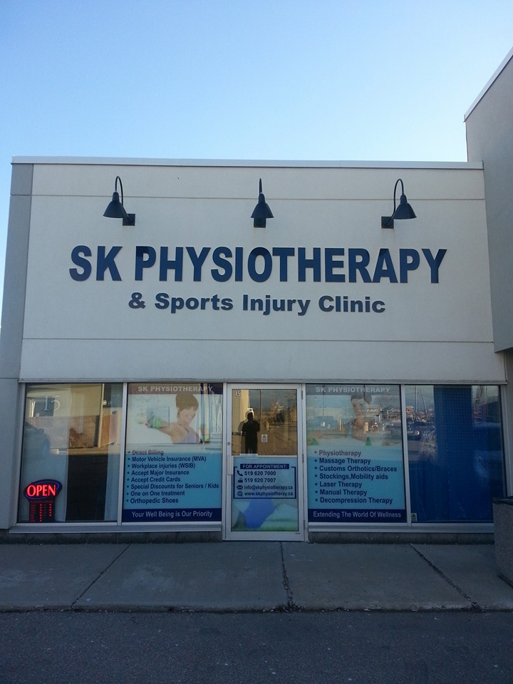 SK Physiotherapy & Sports Injury Clinic | Massage Therapy Cambri | 460 Hespeler Rd Unit 106, Cambridge, ON N1R 0E3, Canada | Phone: (519) 620-7000