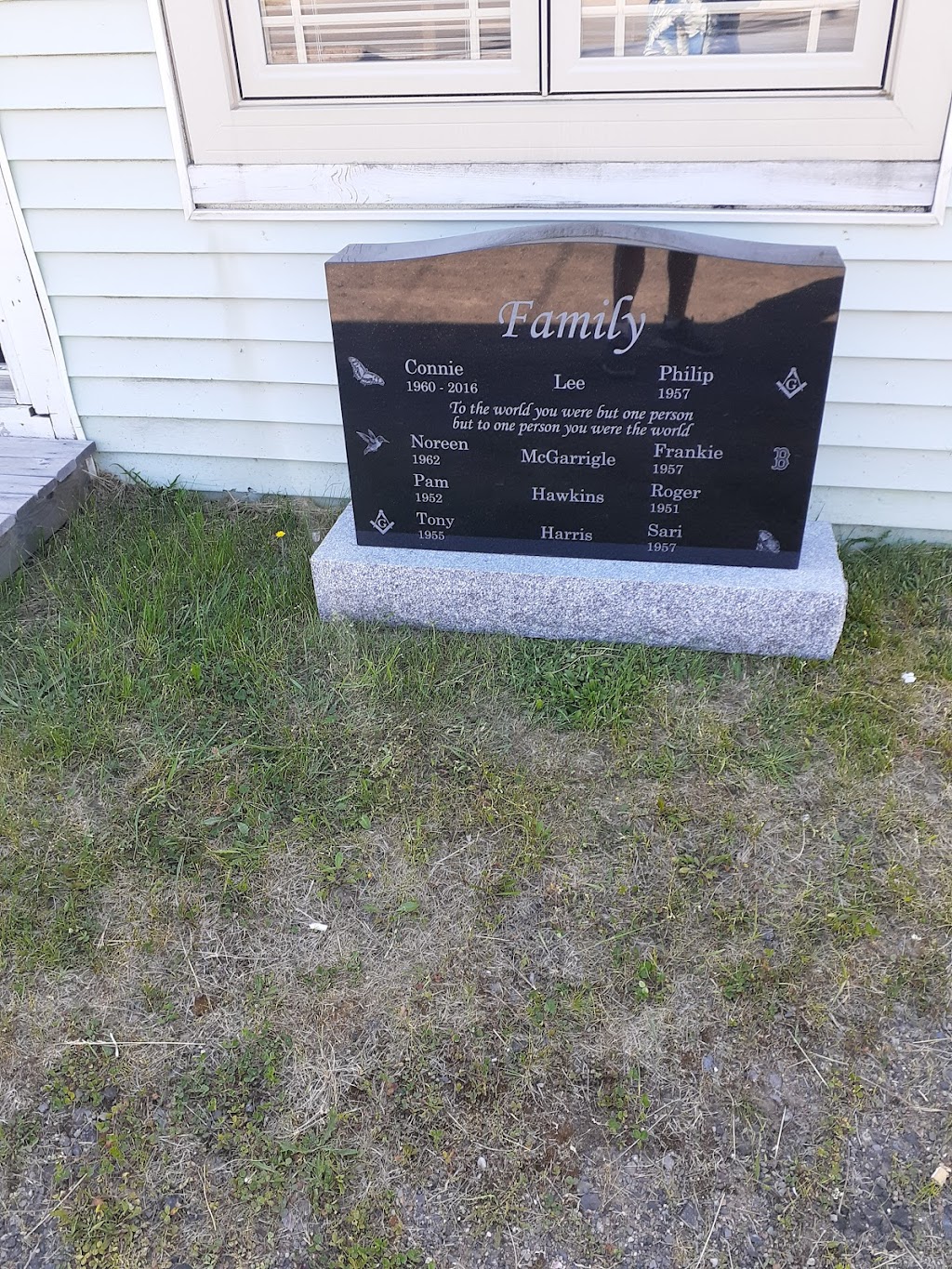 A V Memorials | 800 Central Ave, Greenwood, NS B0P 1R0, Canada | Phone: (902) 765-0222