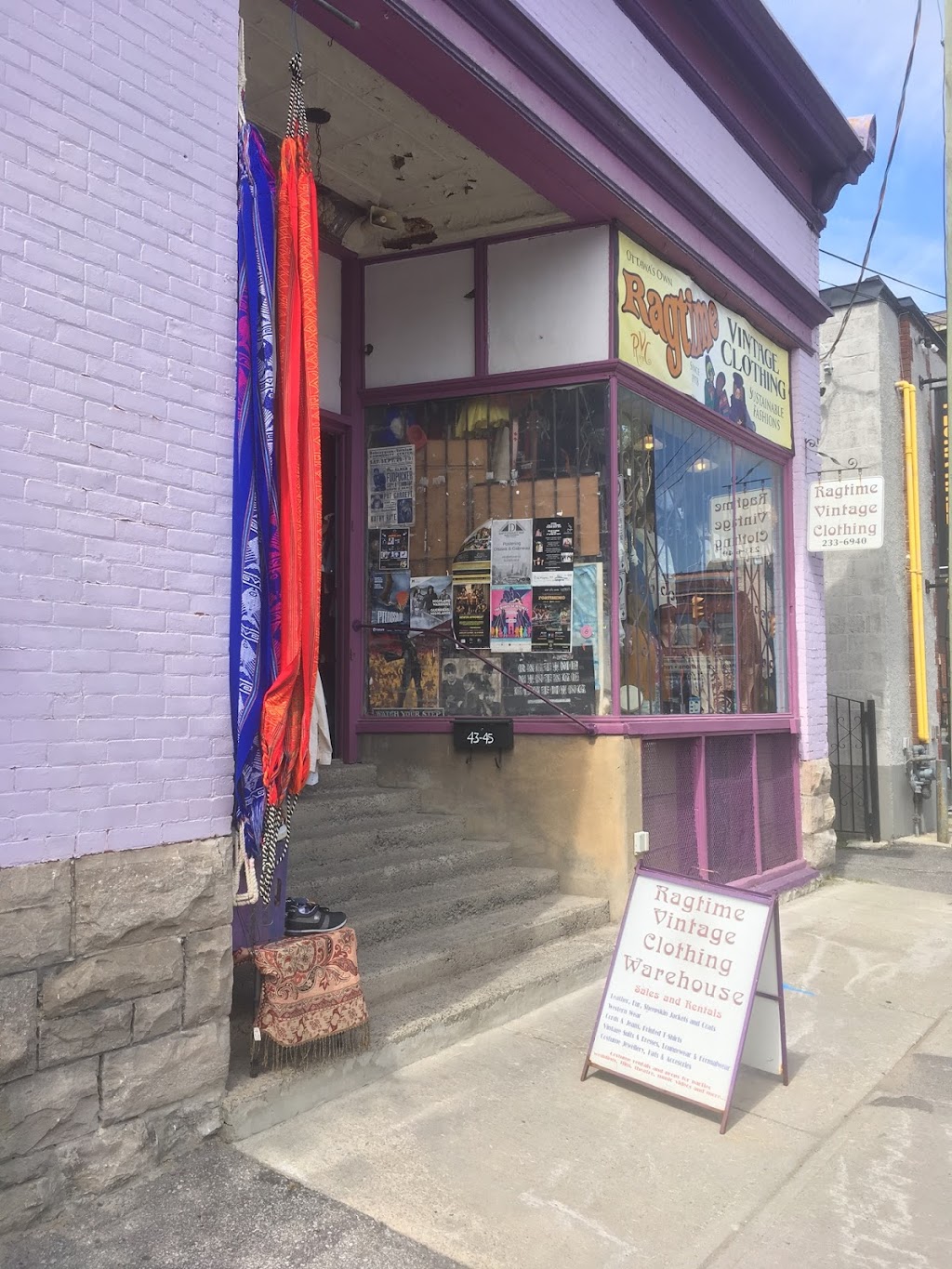 Ragtime Vintage Clothing | 43 Flora St, Ottawa, ON K2P 1A7, Canada | Phone: (613) 233-6940