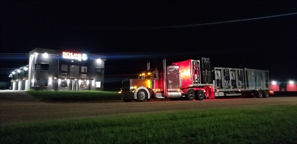 RICHLAND TRANSPORT INC. | 110 Clearview Dr, Reinfeld, MB R6W 4A1, Canada | Phone: (204) 331-1511