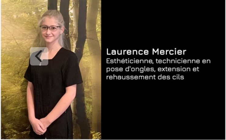 Esthétique Laurence Mercier | 133 Rue Principale, Saint-Raphaël, QC G0R 4C0, Canada | Phone: (418) 243-3376