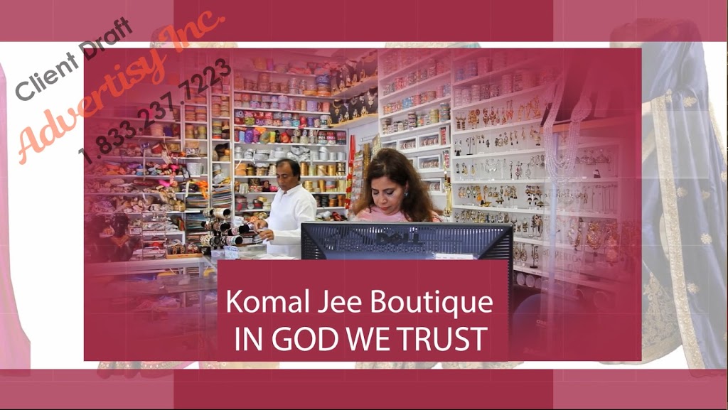 Komal Jee Stitching Point and Boutique | 80 Pertosa Dr Unit 18, Brampton, ON L6X 5E9, Canada | Phone: (647) 627-5245