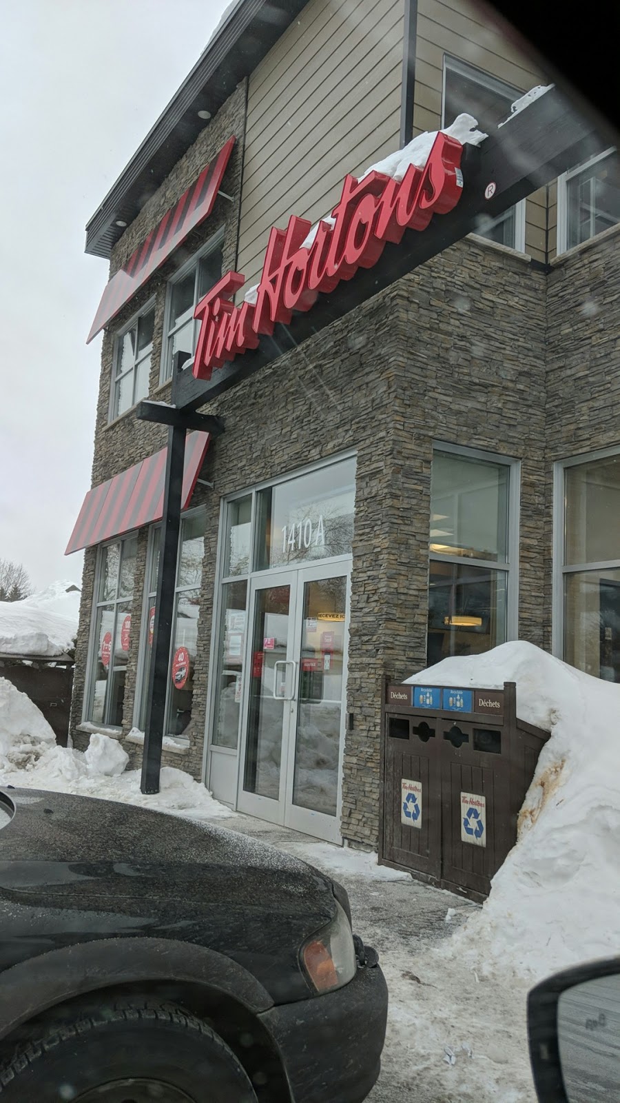 Tim Hortons | 1410 A Rue Principale, Saint-Étienne-des-Grès, QC G0X 2P0, Canada | Phone: (819) 655-0110